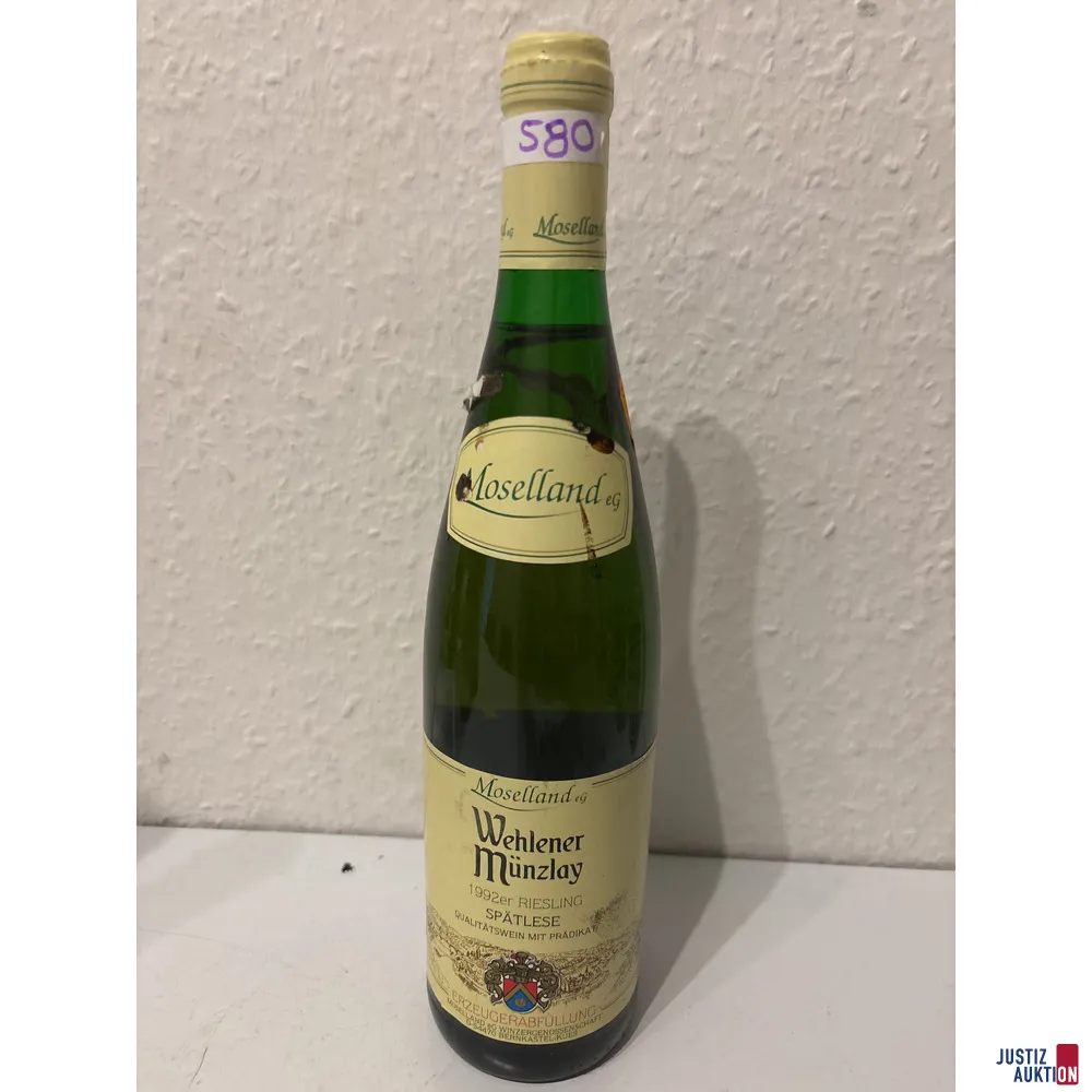 Wehlener Münzlay Riesling Spätlese Moselland