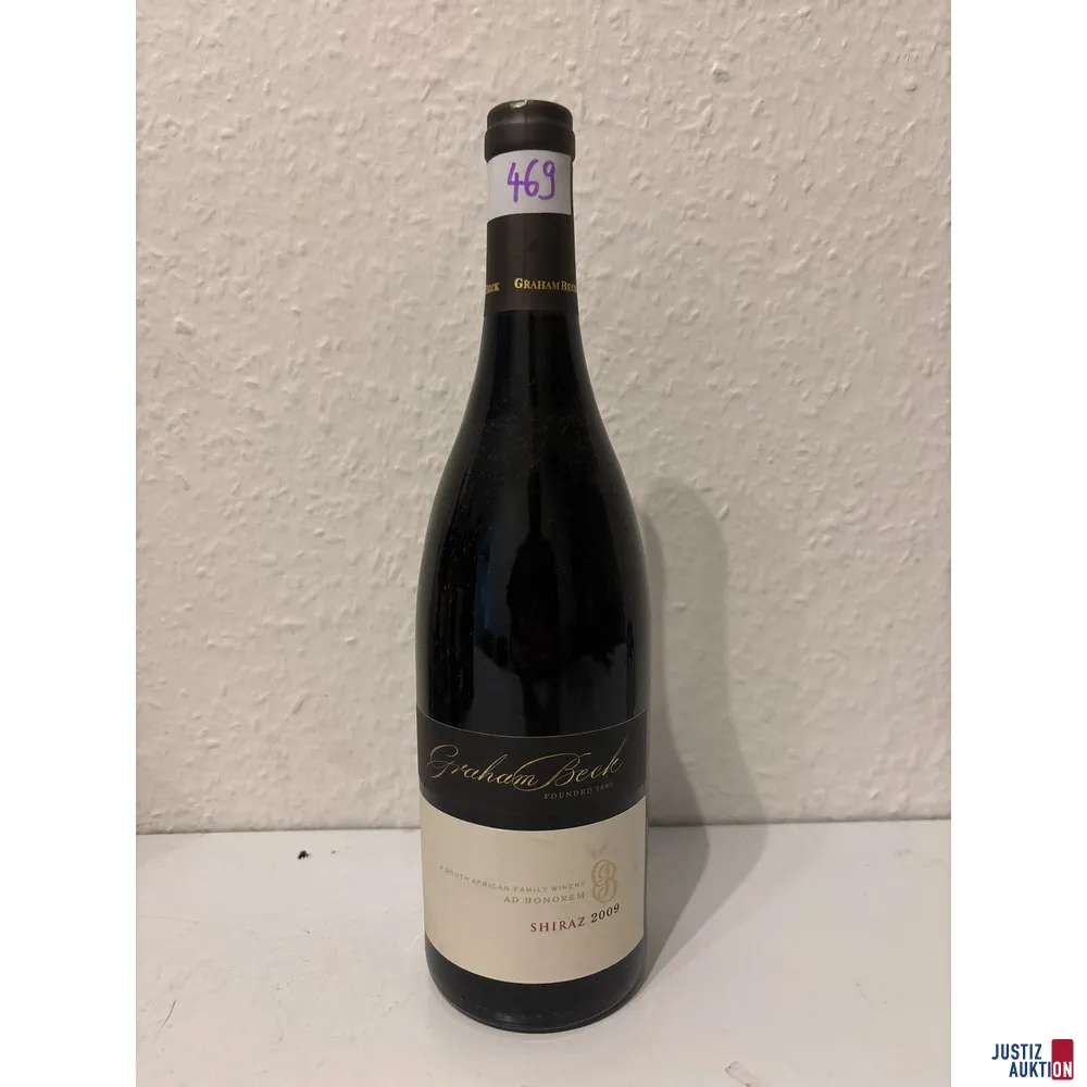 Graham Beck Ad Honorem Shiraz