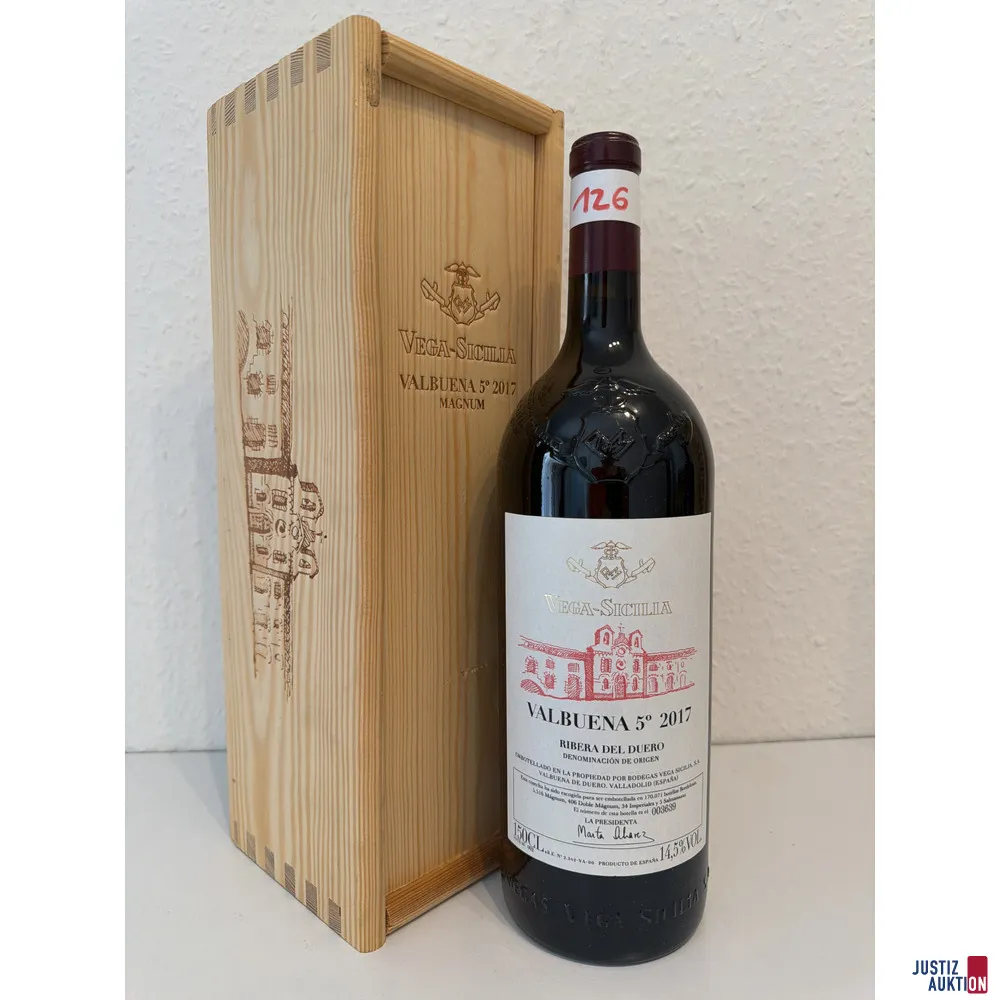 Vega Sicilia Valbuena 5°(Reserva)