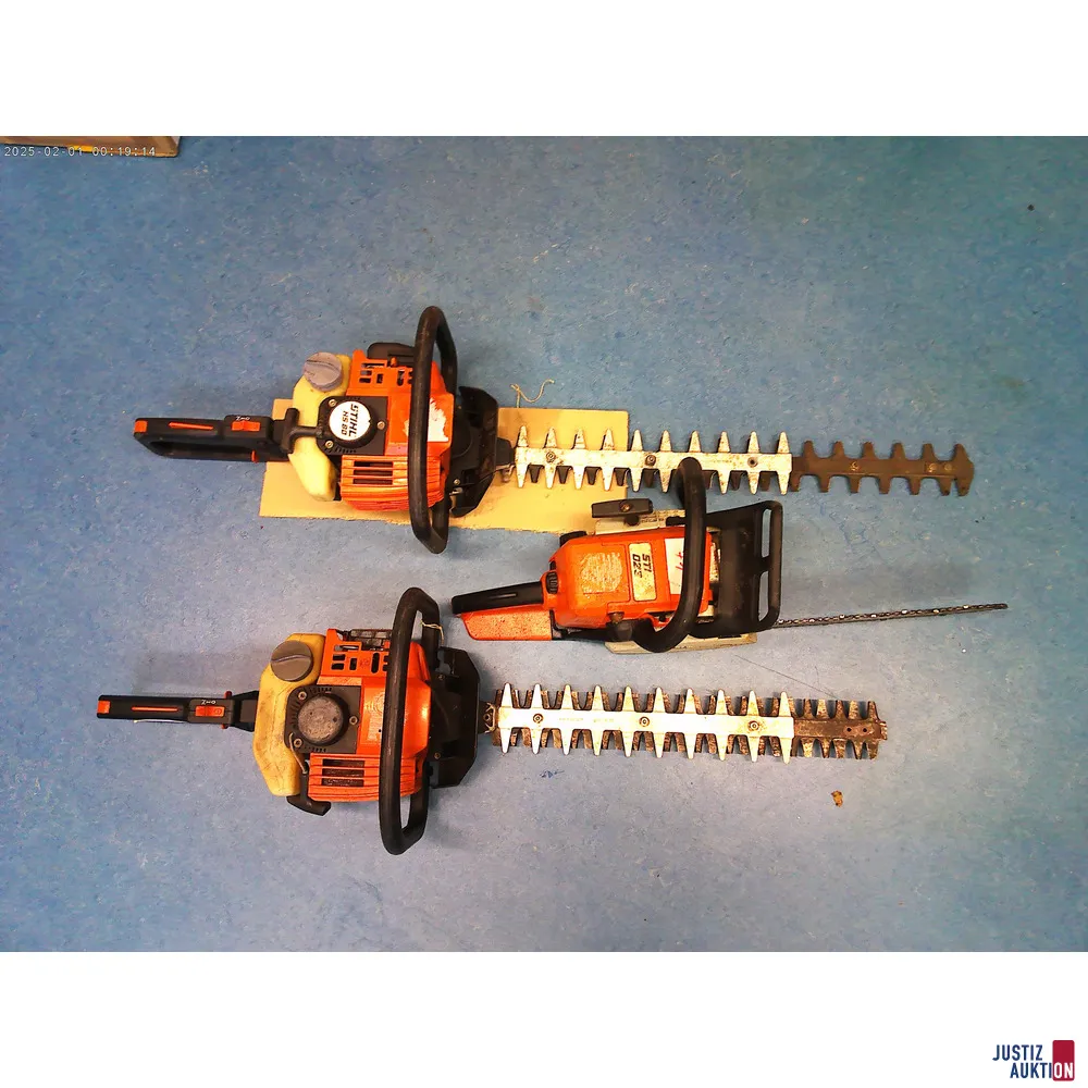 Lot d'appareils Stihl