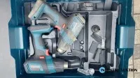 Accu heteluchtpistool BOSCH GHG 18V-50, 2 st