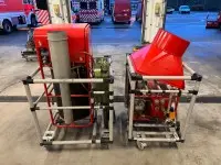 Générateur d'eau chaude / chauffe-eau instantané pour parcours de décontamination des pompiers