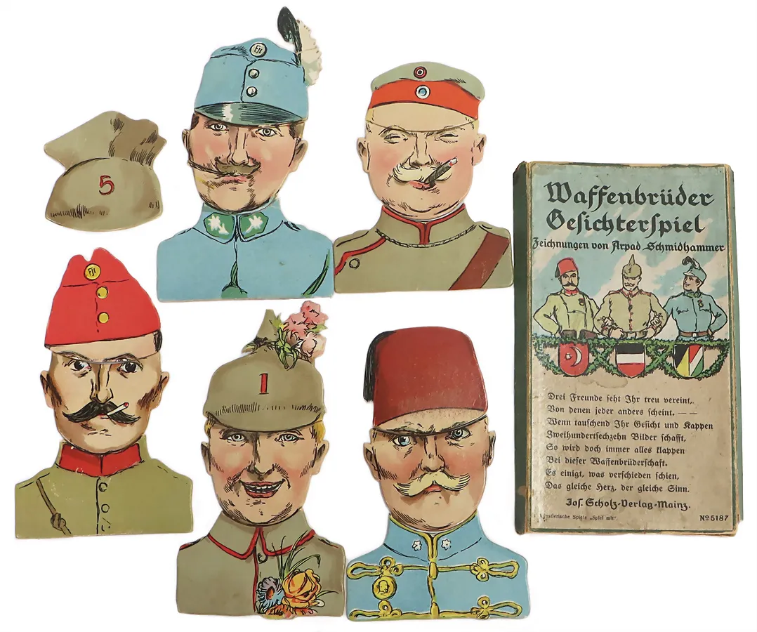Jeu d'assemblage de visages