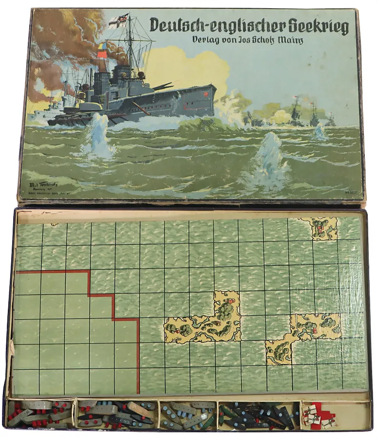 Jeu de société, 1ère Guerre mondiale