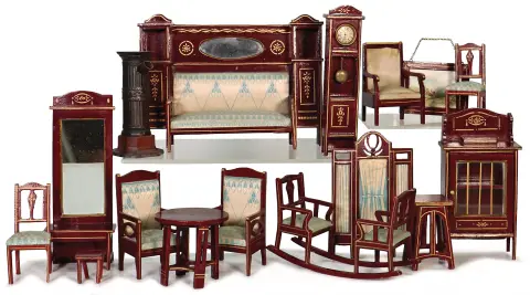 GOTTSCHALK, salon de style seigneurial - programme de mobilier