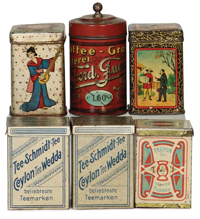 Boîtes de magasin, lot