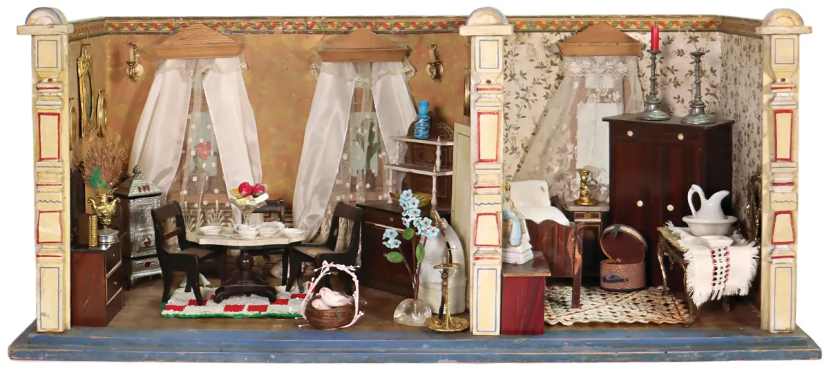 Maison de poupée 2 pièces