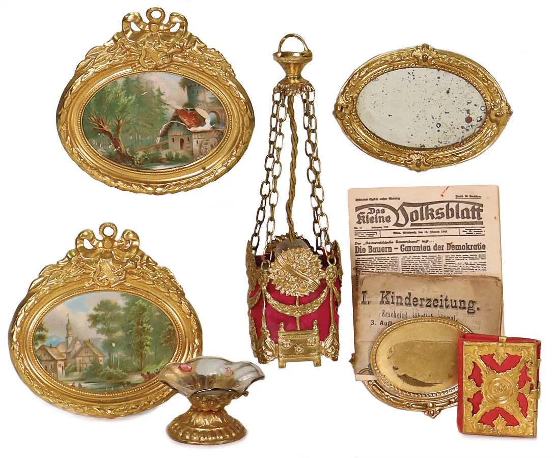 ERHADRD & SÖHNE – Verguld messingplaat
