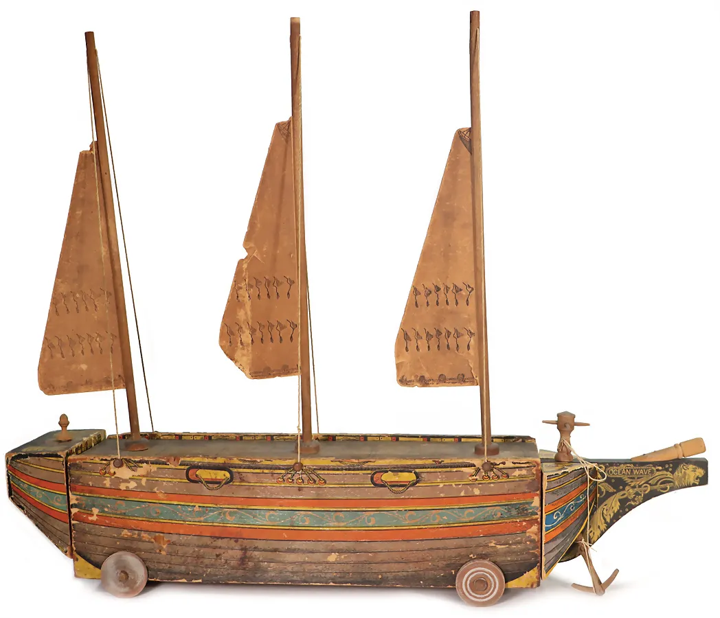 Zeilschip, rond 1900
