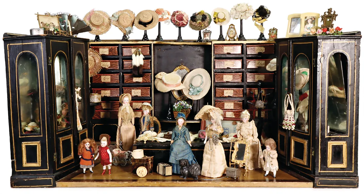 Magasin de mode de poupées