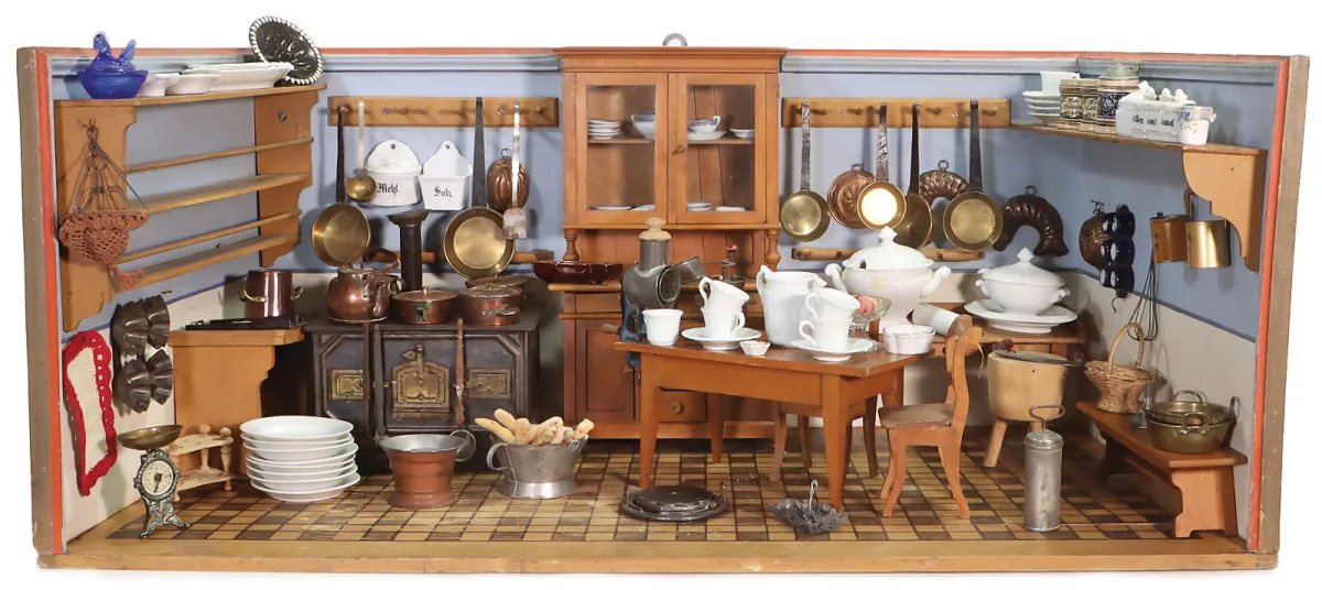 Poppenhuis keuken
