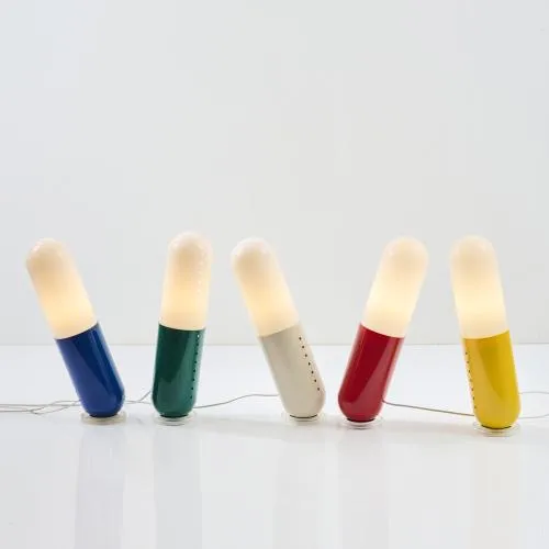Cesare Casati, Carlo Emanuele Ponzio – Cinq lampes de sol 'Pillola', 1968 (design)