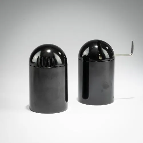 Enzo Mari – Salz- und Pfeffermühle 'Faraglioni' - '3098A', 1972 (Entwurf)