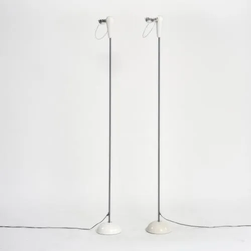Achille Castiglioni – Two floor lamps 'Bibip', 1977 (design)