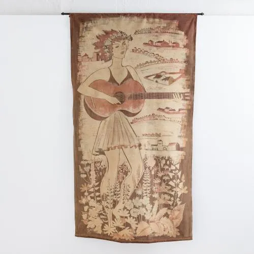 Richard Dölker – Wandteppich, 1950-52 (Entwurf)