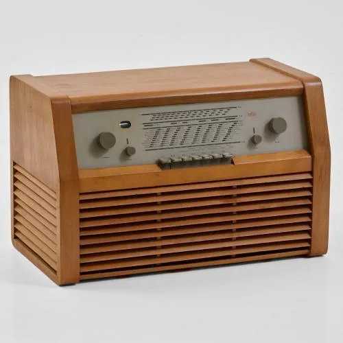 Hans Gugelot , Helmut Müller-Kühn – Tischradio 'TS-G', 1955 (Entwurf)
