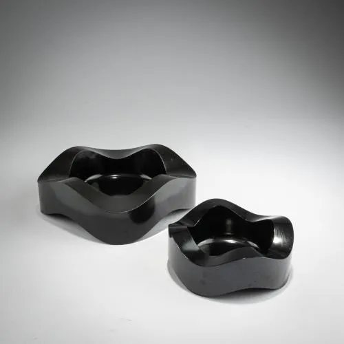 Walter Zeischegg – Deux cendriers 'Sinus', 1967 (design)