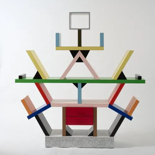 Ettore Sottsass – Regał 'Carlton', 1981 (projekt)
