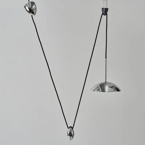 Florian Schulz – Wall light 'Era' and pendant light 'Duos', 1980s (design)
