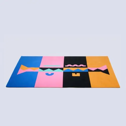 Alessandro Mendini – Tapis de la collection 'Ollo', 1988 (design)