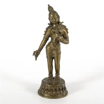 Petite Sarasvati debout - déesse de la sagesse