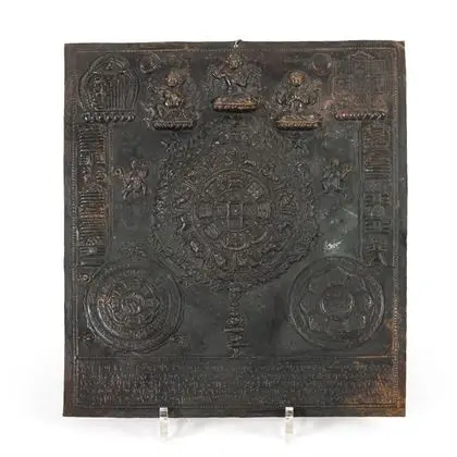 Plaque calendrier