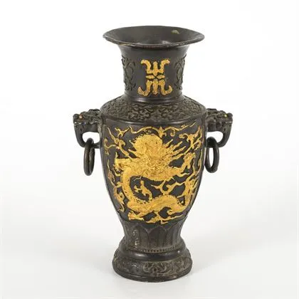 Vase en bronze