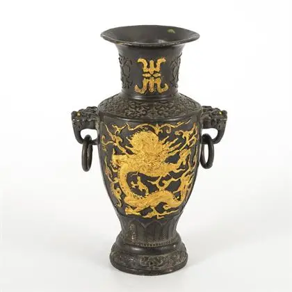 Vase en bronze