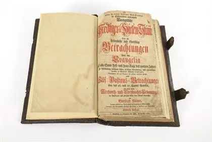 KLEINER, Gottfried. "Evangelische Prediger- und Hirten-Stimme"