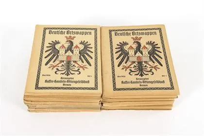 "Deutsche Ortswappen" - 11 volumes