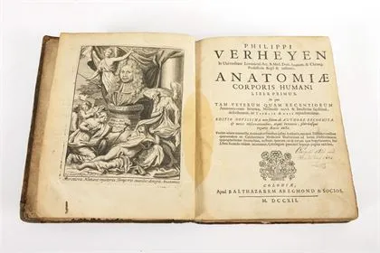 VERHEYEN, Philippi. "Corporis humani anatomiæ liber primus"