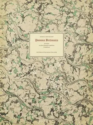 BROOKSHAW, George. "Pomona Britannica" - Réimpression