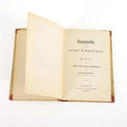 SCHMIEDEKNECHT, Otto. "Gumperda und seine Umgebung"