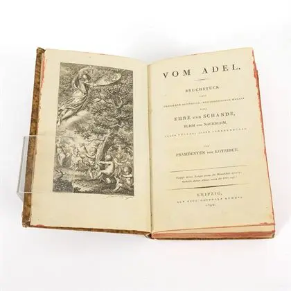 VON KOTZEBUE. "Vom Adel"