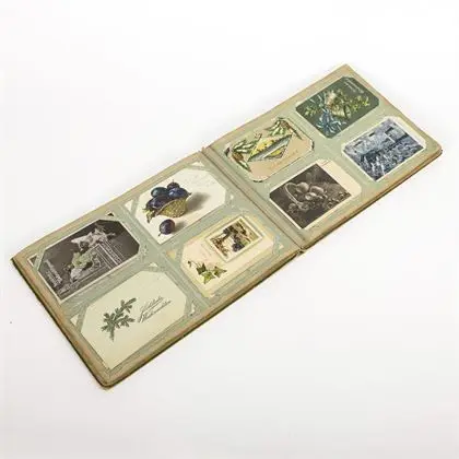 Album de cartes postales avec env. 160 cartes de motifs de Noël
