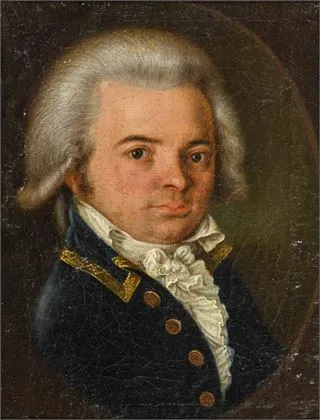 Herreportræt omkring 1800