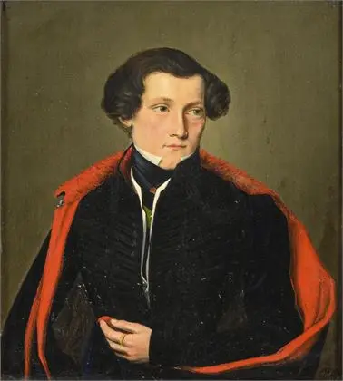 Monogrammist "CLH": Portrett av Dr. Schaub