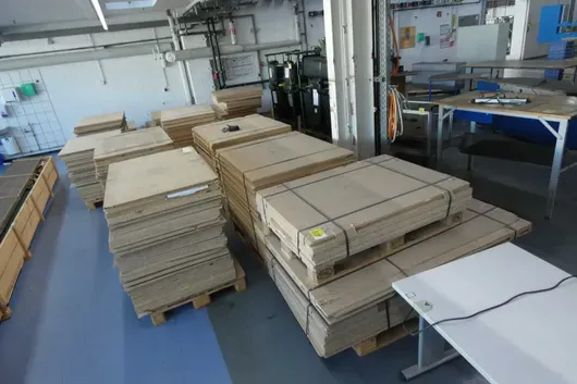 Posten Holzwerkstoffplatten, 16 Paletten