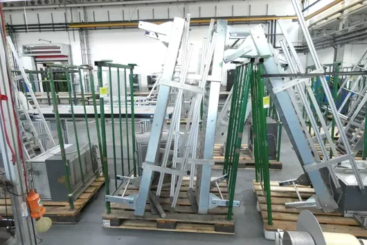 Konvolut Rollenband/Industriebedarf, mit Lagerrunge