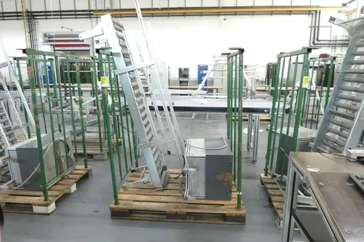 Konvolut Rollenband/Industriebedarf, mit Lagerrunge