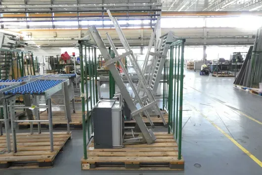 Konvolut Rollenband/Industriebedarf, mit Lagerrunge