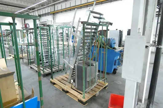Konvolut Rollenband/Industriebedarf, mit Lagerrunge