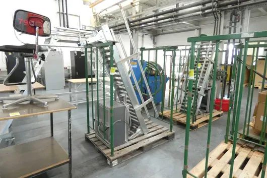 Konvolut Rollenband/Industriebedarf, mit Lagerrunge