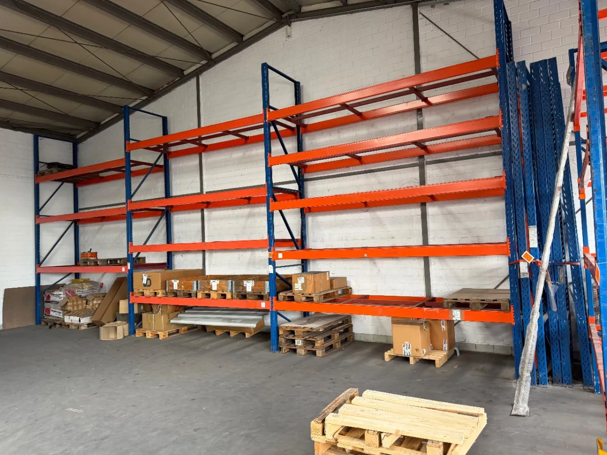 Zware palletstelling (3 velden, 24 liggers)