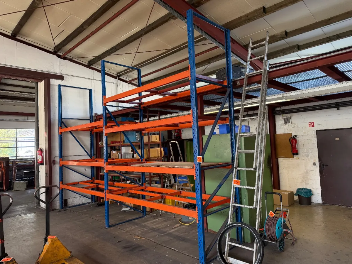 Zware palletstelling (2 velden, 14 traversen)