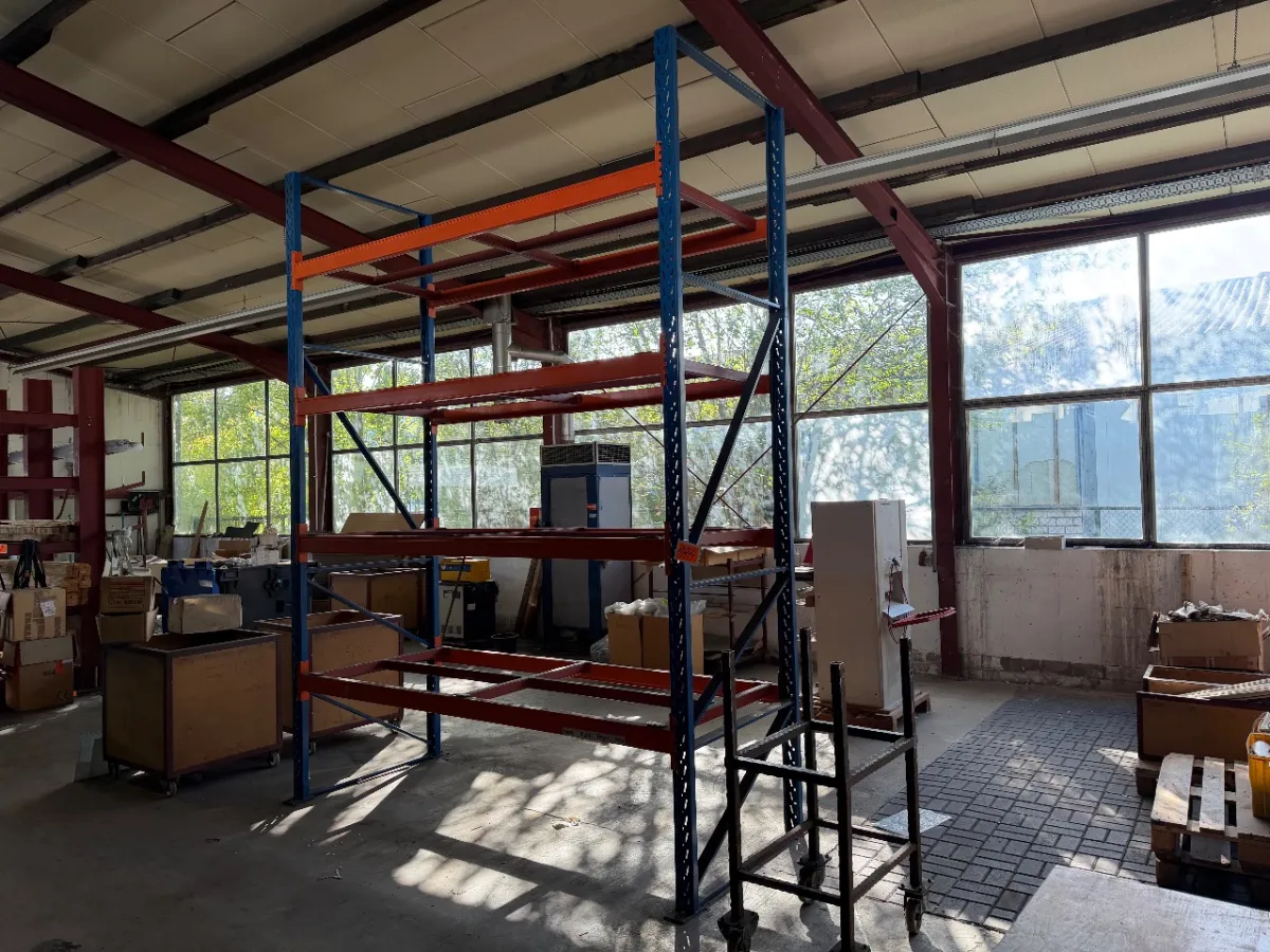 Zware palletstelling (1 vak, 8 liggers)