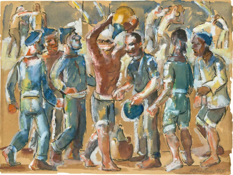 Pechstein, Max – Durst V (Positano)