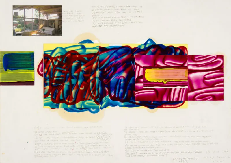 Reed, David – Studio Study #11, 2017 (For Painting #662)