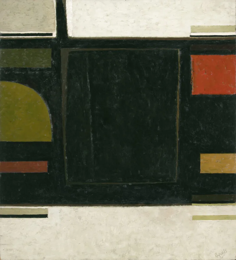 Reynolds, Alan – Structure - Green, Yellow, Black and Red