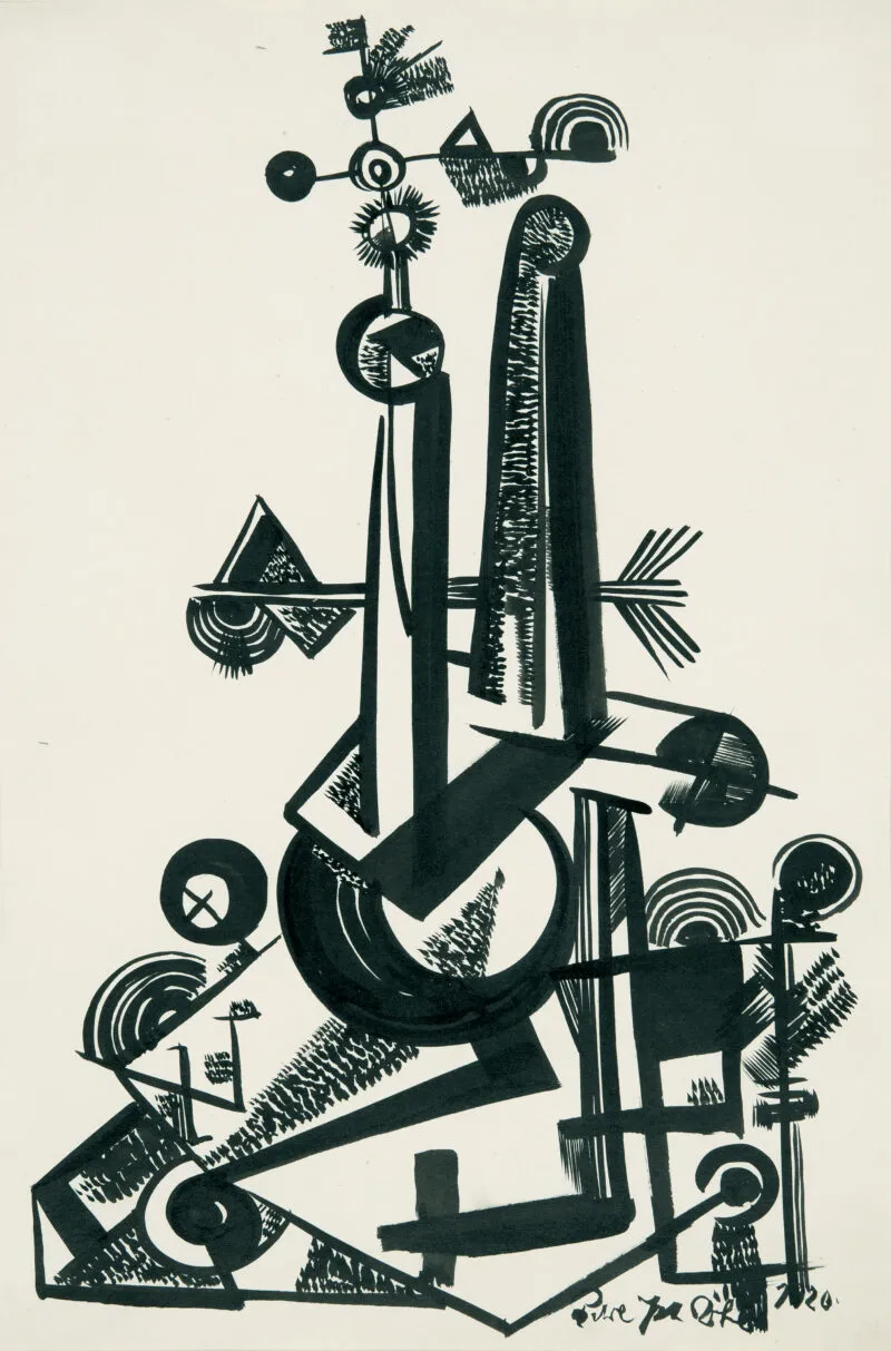 Röhl, Karl Peter – o.T. (Tektonische Komposition I)